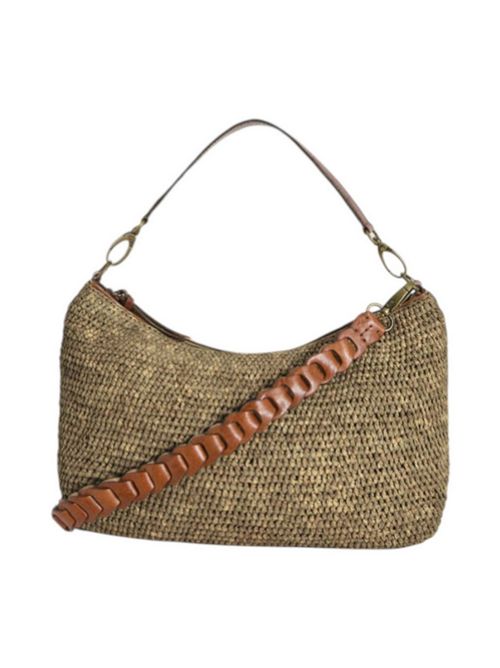 Tracolla donna Mihaja marrone IBELIV | MIHAJADARK TEA